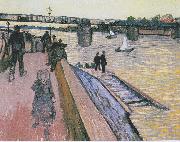 The Bridge of Triquetaille Vincent Van Gogh